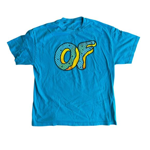OFWGKTA OF OddFuture Tyler The Creator Donut Shirt Blue Mens XL - Picture 1 of 4